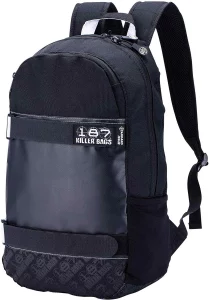187 Killer Pads Standard Issue Backpack black min
