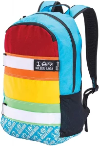 187 Killer Pads Standard Issue Backpack with Skateboard Straps min