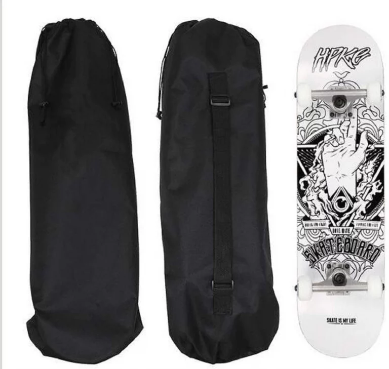 DreamFire Black Skateboard Backpack Shoulder Bag for Travel Skateboading Crusier-image-amazon-choice