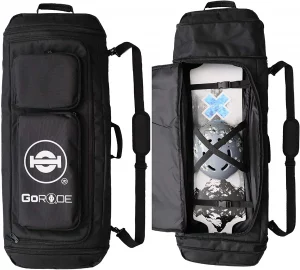 GoRide Elite Electric Longboard Skateboard Backpack-min