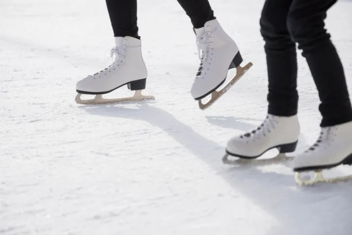 pair of Ice Skating shoes
