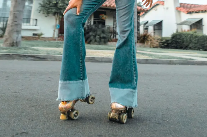 Flare Pants for roller skating